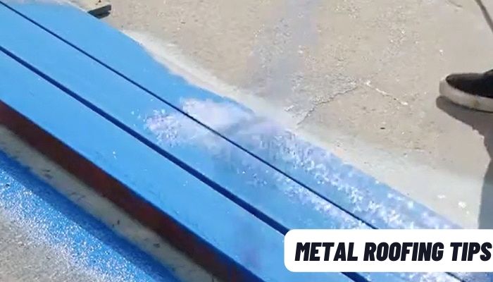 Polyurethane Waterproofing Coating on Metal